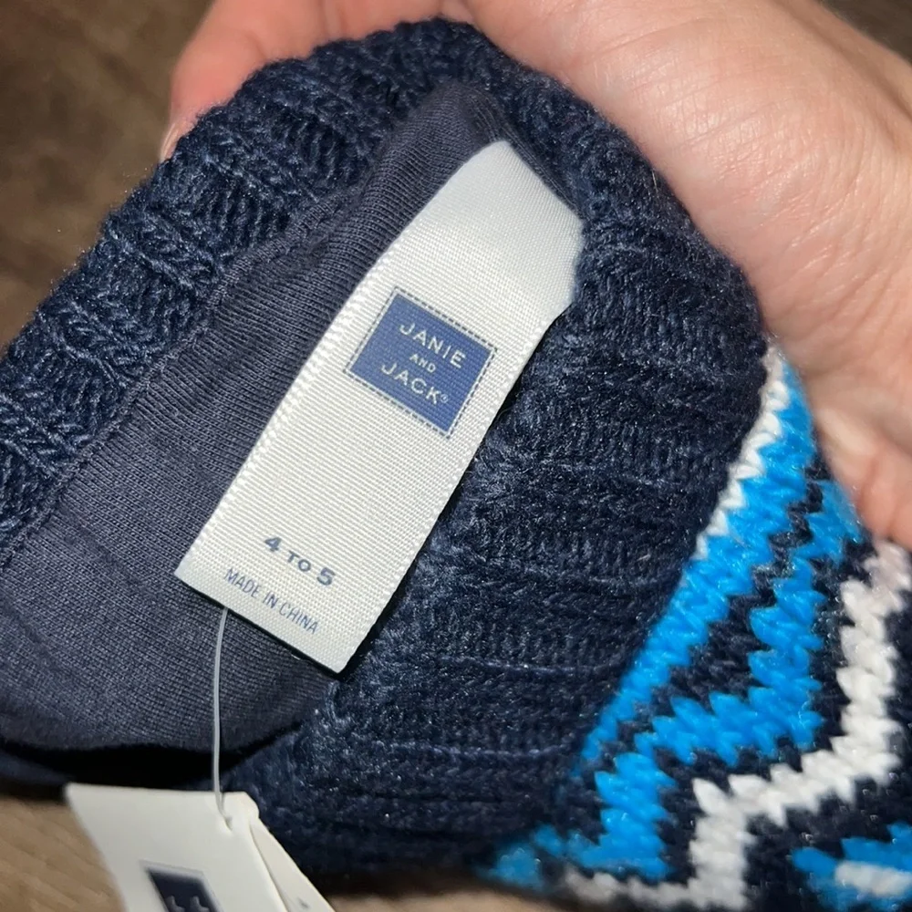 NWT Janie and Jack Kids Winter Knit Hat